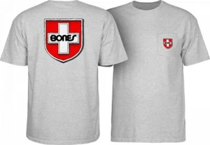 Camiseta Rollerbones Bones Rodamientos Escudo Suizo - Imagen 1 de 8