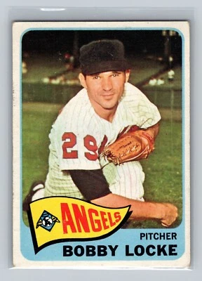 1965 Topps Bobby Locke #324 - Los Angeles Angels - Image 1 of 2