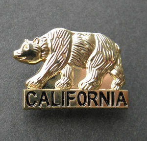CALIFORNIA REPUBLIC BEAR STATE ANSTECKNADEL ABZEICHEN 1 ZOLL - Bild 1 von 1