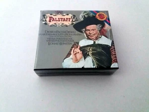 VERDI "FALSTAFF" 2CD BOX SET COMO NUEVO LEONARD BERNSTEIN DIETRICH FISCHER DIESK - Picture 1 of 2