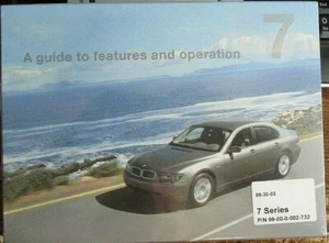 BMW Serie 7 E65 Guía de Características y Operación versículos 05-30-03 NUEVO TODAVÍA SELLADO - Imagen 1 de 4