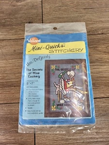 VALIANT MINI QUICKS STITCHERY MRS DOGOODY SPICE IS THE VARIETY OF LIFE 5"X7" - Picture 1 of 2