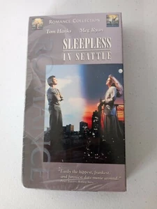 Vintage VHS Tape 1997 Sleepless in Seattle Romance Collection Tom Hanks Meg Ryan - Picture 1 of 9
