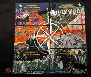 OA ORDER OF THE ARROW USA 2019 WORLD BOY SCOUT JAMBOREE CONTINGENT 6-PATCH SET  - Bild 1 von 7