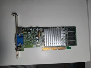 Winfast A340 NVIDIA GeForce FX 5200 AGP 8x Graphics card - For Parts or Repair - Picture 1 of 4