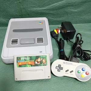 Nintendo Super Famicom Konsole 1 Controller & Donkey Kong Spiel Japan getestet - Bild 1 von 10