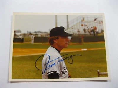 Jeff Torborg Autographed Photo JSA Auction Certified  - Image 1 of 2