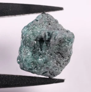 11.51Ct Natural Blue Raw Diamond Blue Rough Diamond Uncut Loose Diamond For Ring - Picture 1 of 12