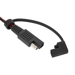 1*Motorcycle Battery SAE To Ring Power Cable Terminal Connector Extension Cord - Picture 1 of 23