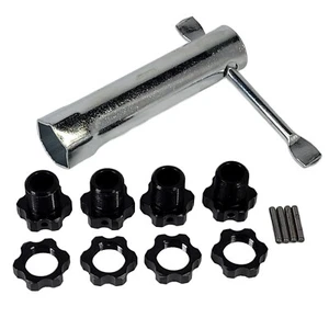 Redcat Racing Kaiju 17mm Hexes Wheel Nuts Hubs & Pins 1/8 (4) RER12428 RER12427 - Picture 1 of 5