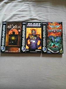 Stock 3 Videogiochi Sega Saturn Pal Nuovi (Leggere difetti) - Foto 1 di 7