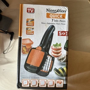 JML NICER DICER - Die Handschneidemaschine zum Schneiden und Würfeln Neu im Karton - Bild 1 von 5