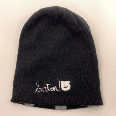 Burton сноубордов черный зимний beanie шляпа двусторонний polkadot серый - Изображение 1 из 4
