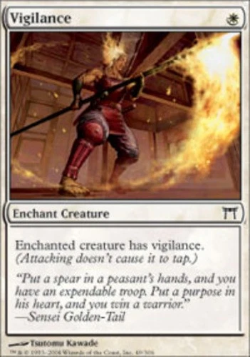 Vigilance - Champions of Kamigawa #49/306 MTG Magic The Gathering - Image 1 of 1