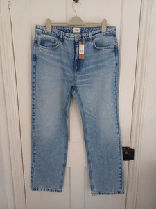 HUSH Remy Straight Slouch Jeans Size 16 Leg 31" - Picture 1 of 9