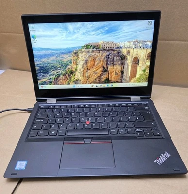 Lenovo ThinkPad Yoga 13.3" Touchscreen Laptop 8TH Gen i3 8Gb RAM 256GB Win11 -5- - Image 1 of 4