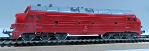 PIKO H0 Dc Diesel Locomotive Nohab Dsb 1122 Belt Drive 1961 - 63 Tested - Picture 1 of 5
