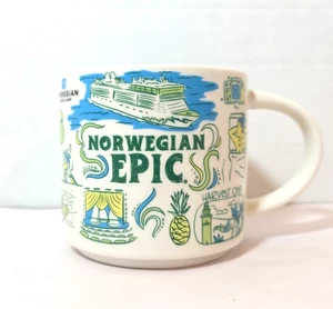 Starbucks Norwegian Cruise Epic Been There Series Mug 14 oz - Picture 1 of 5