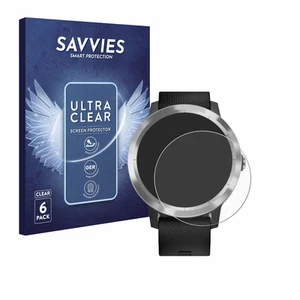6x Folie für Garmin Vivoactive 3 / Forerunner 45 / Approach S40 Schutzfolie  - Zdjęcie 1 z 11