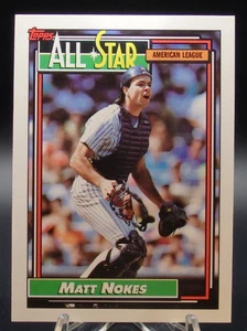1992 Topps All-Star #404 Matt Nokes MINT - Picture 1 of 2