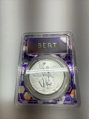 1984-Mo 1oz Silver Mexican Libertad PCGS MS67 Blast White - Image 1 of 2