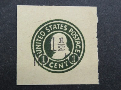 nystamps US Cut Square Stamp # U516 Mint H         N21x4278 - Image 1 of 2