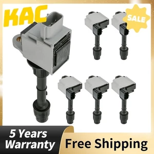 Ignition Coil UF331 UF328 For Infiniti QX4 Nissan Pathfinder 3.3L 3.5L V6 00-01 - Picture 1 of 12
