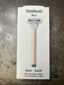 Skintimate Root Razor with 2 Four-Blade Cartridges | Smooth Shaving Experience - Picture 1 of 2