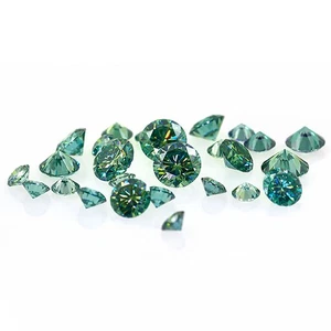 0.25Ct Brilliant Round Shape 100% Certified Natural Green Loose Diamond Lot - Picture 1 of 1