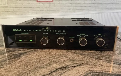 McIntosh MC502 Stereo Power Amplifier - Image 1 of 4