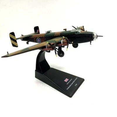 1:144 Modello Diecast Militare Bombardiere Halifax RAF, Aereo Da Collezione WWII - Immagine 1 di 4