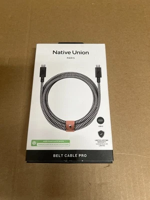 Native Union USB-C Cable 240W for Macbook iPhone 17 16 15 iPad Samsung S25 S24 - Image 1 of 2