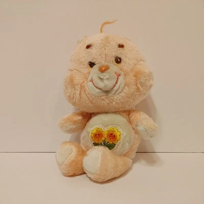 Peluche Care Bear Vintage Kenner Friend Bear 1983 Color melocotón Foto 1 de 4