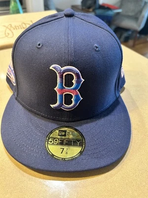 New era 5950 fitted Boston Red Sox special edition rare purple pink color 7 7/8 - Image 1 of 4