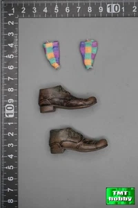 DJ-CUSTOM EX001 Criminal Joker - Socken mit Schuhen (PEG TYPE) im Maßstab 1:6 - Bild 1 von 3