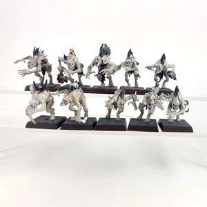 x10 Goules des Cryptes Plastique Warhammer FB | P-00HCF - Foto 1 di 2
