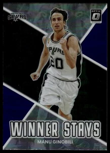 2022-23 Donruss Optic #16 Manu Ginobili Winner Stays Holo - Picture 1 of 2