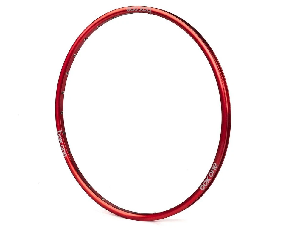 Llanta delantera Box One Focus - Roja - 28H - Presta - 20" x 1-1/8" - BMX - Carrera - Corredor Foto 1 de 1