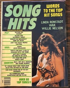SONG HITS Magazine - February 1976 - cover Linda Ronstadt - Foto 1 di 10