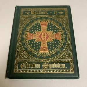 Handbook Of Christian Symbolism. By W. & G. Audsley 1865 HC W/ 7 Colored Plates - Picture 1 of 19