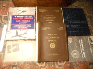 5+ LOT A HISTORY Of The UNITED STATES Air FORCE 1907-1957 Aircraft Recognition - Picture 1 of 8