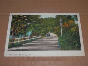 WYALUSING PA - 1926 GEBRAUCHTE POSTKARTE - AUTOMOBIL - GRÜSSE - PEIFER SUNBURY - Bild 1 von 2