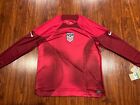 2022 Men’s Nike United States Long Sleeve Red Soccer Jersey XL USMNT US USA