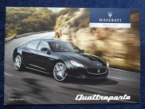 Maserati Quattroporte Preisliste 4.2015 - Picture 1 of 3