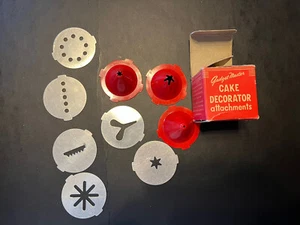 Vintage Popiel Gadget-Master #11 Kuchendekorator Aufsätze mit OVP - Bild 1 von 4