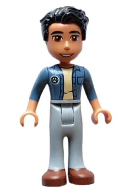 LEGO Friends Minifigura Dr. Marlon Padre 42741 Veterinario Papá Padre Papá Hombre DR 595 Foto 1 de 2