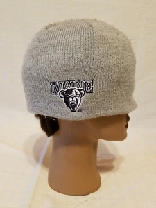 NCAA Maine Black Bears Cold Weather Unisex Adult Hat - OSFM - gray - Picture 1 of 5