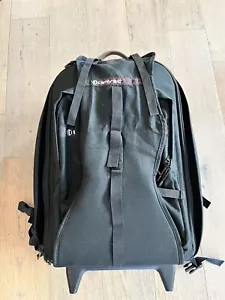 Tamrac Camera Rolling Carry On Bag Convertible Backpack w/ Hip belt Black - Picture 1 of 8