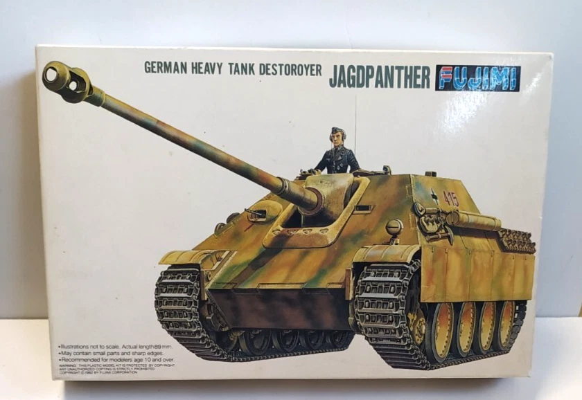 FUJIMI 1:76 KIT  CARRO ARMATO GERMAN HEAVY TANK DESTOROYER JAGDPANTHER     76014 - Immagine 1 di 1