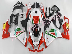 Red White Green ABS Injection Mold Bodywork Fairing Kit for Aprilia RS125 12-14 - Picture 1 of 8